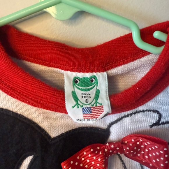 Vintage Bull Frog USA Kids Polka Dot Dog Outfit – 3D Bow, Sweater Set Size 4 - Picture 8 of 8